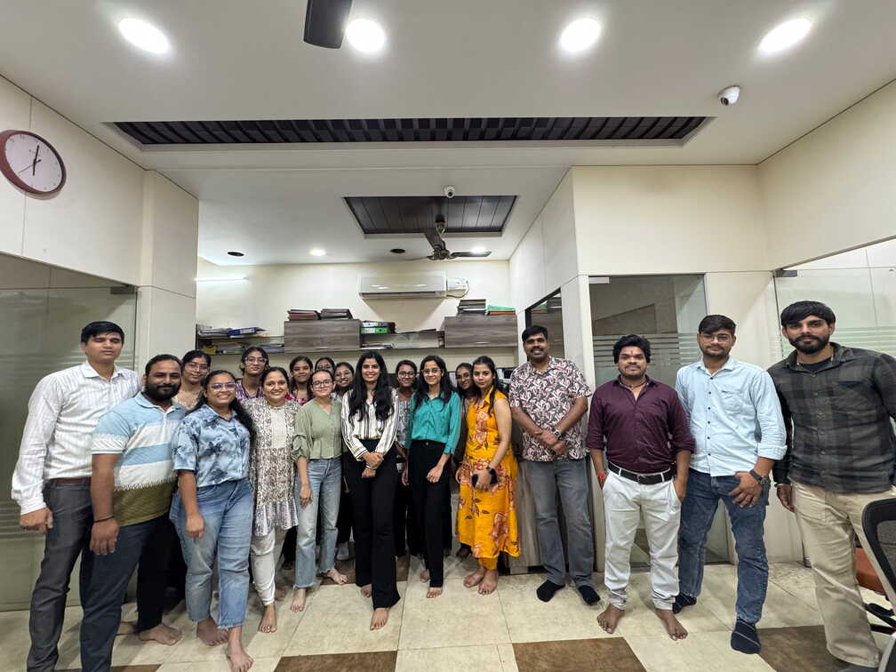 The Legal Window team together in the Jaipur office