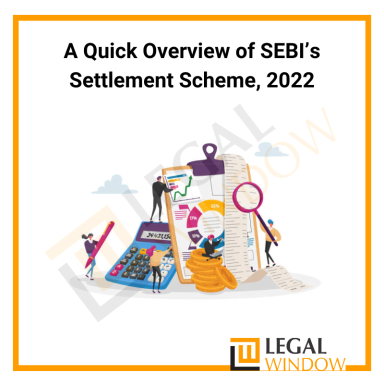 SEBI Settlement Scheme 2022