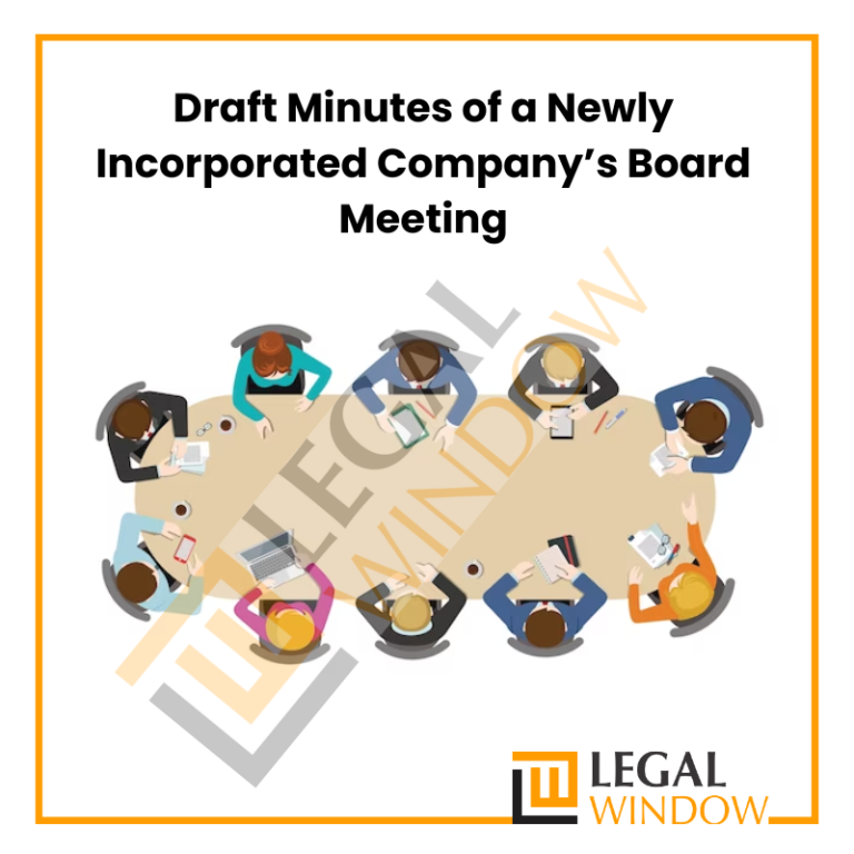 Minutes of board meeting