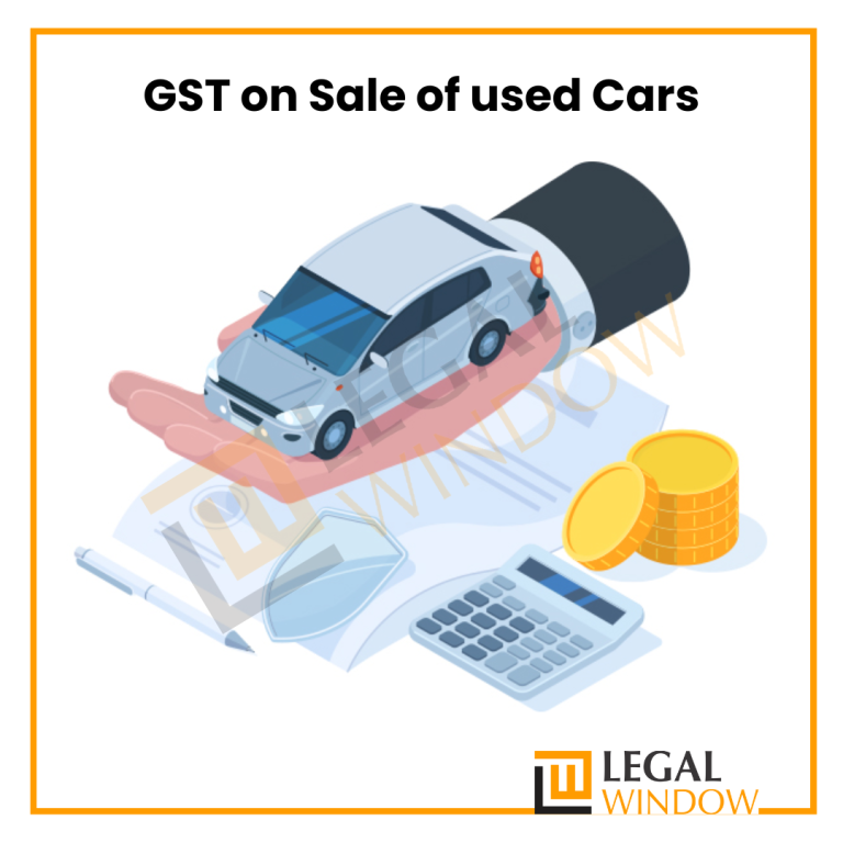 GST on Sale of used Cars