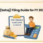 ITR 1 Sahaj FY 2024-25, ITR 1 filing guide AY 2025-26, how to file ITR 1 online, ITR 1 e filing step by step, income tax return ITR 1, ITR Sahaj form online, who should file ITR 1, ITR 1 eligibility AY 2025-26, ITR filing for salaried employee 2025, ITR 1 form download, ITR 1 e filing portal, income tax return for salaried person, AY 2025-26 ITR form, ITR 1 form last date 2025, ITR filing process India