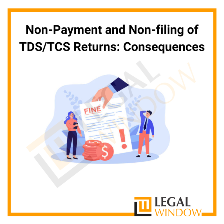 Late Filing Fees & Penalty For Non-Payment of TDS/TCS
