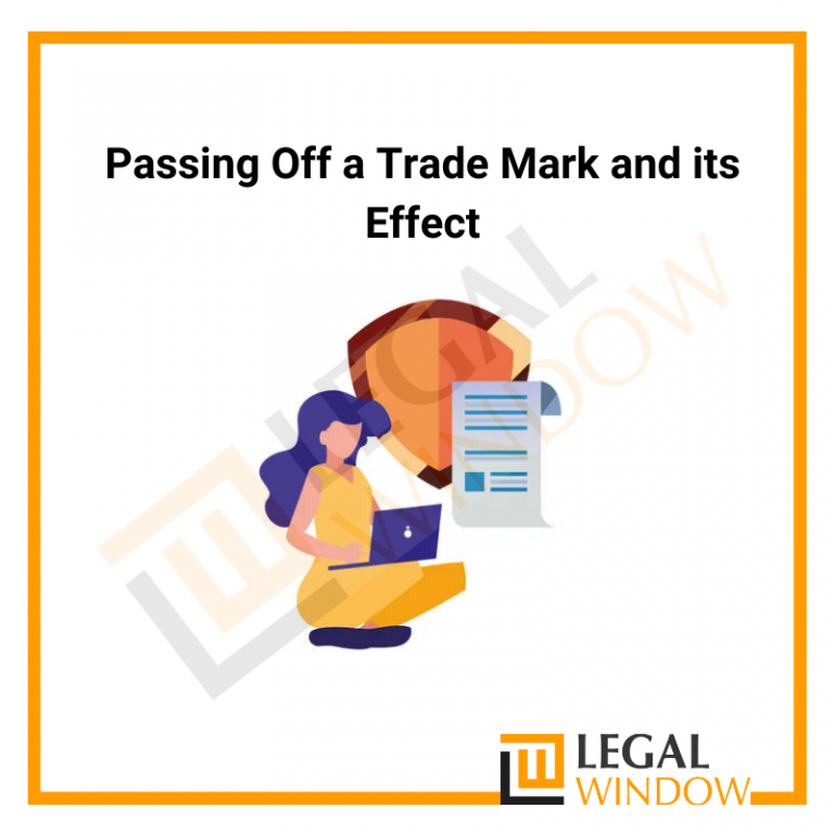 Passing off under trademark