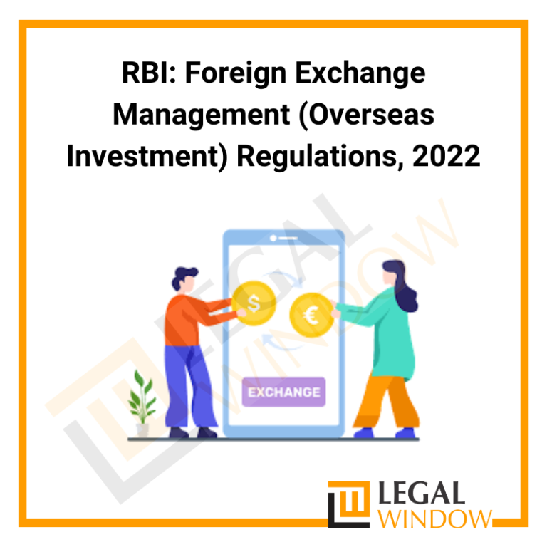 Foreign Exchange Management Regulations