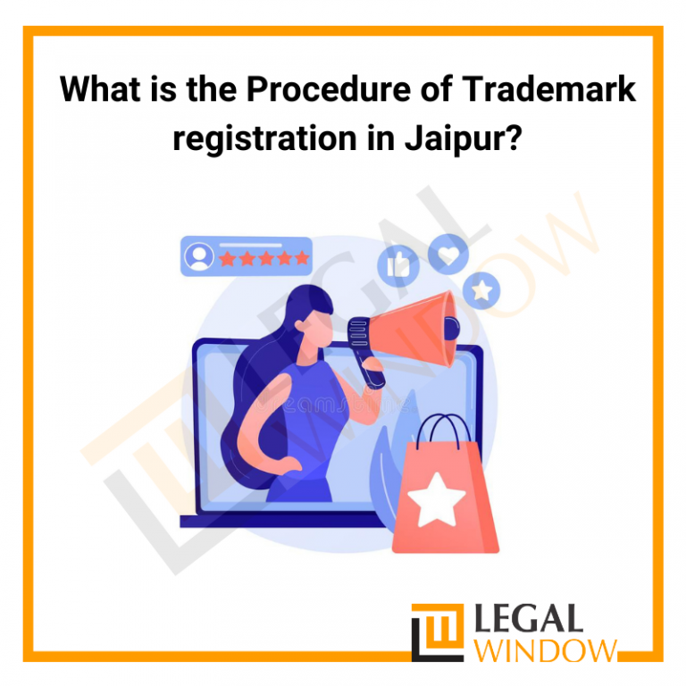 What is the Procedure of Trademark registration in Jaipur