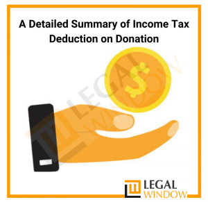 Income Tax Deduction on Donation