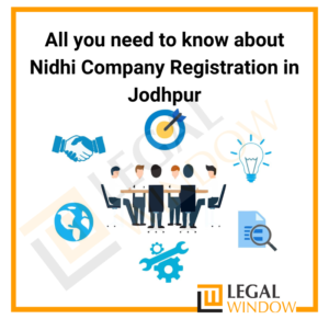 Nidhi Company Registration in Jodhpur