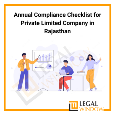 Annual Compliance for Private Limited Company in Rajasthan