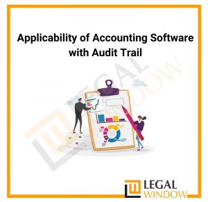 Applicability of Accounting Software with Audit Trail