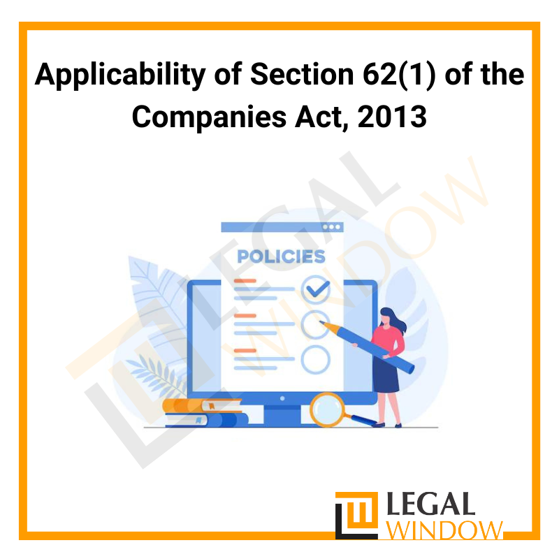 Applicability of Section 62(1) of the Companies Act, 2013