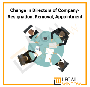 Change in Directors of Company- Resignation, Removal, Appointment