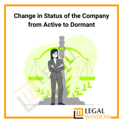 Change in Status of the Company from Active to Dormant