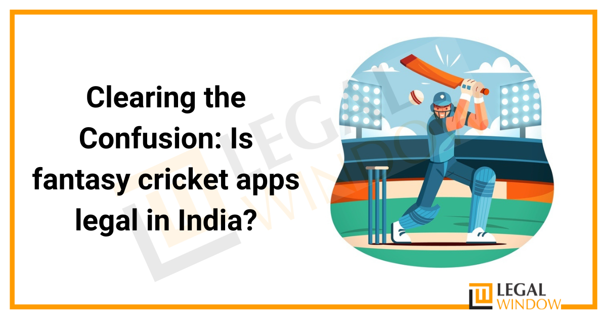 Is fantasy cricket apps legal in India