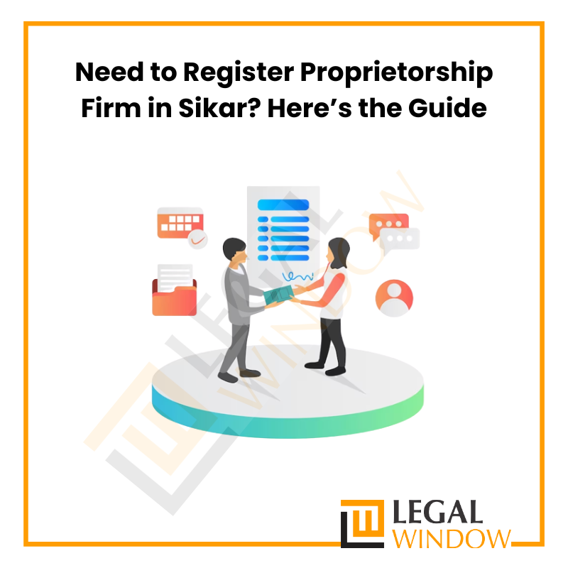 Proprietorship firm registration in Sikar
