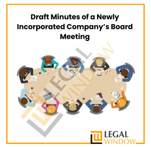Minutes of board meeting