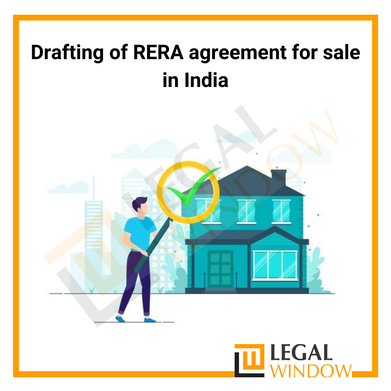 Drafting of RERA agreement for sale in India