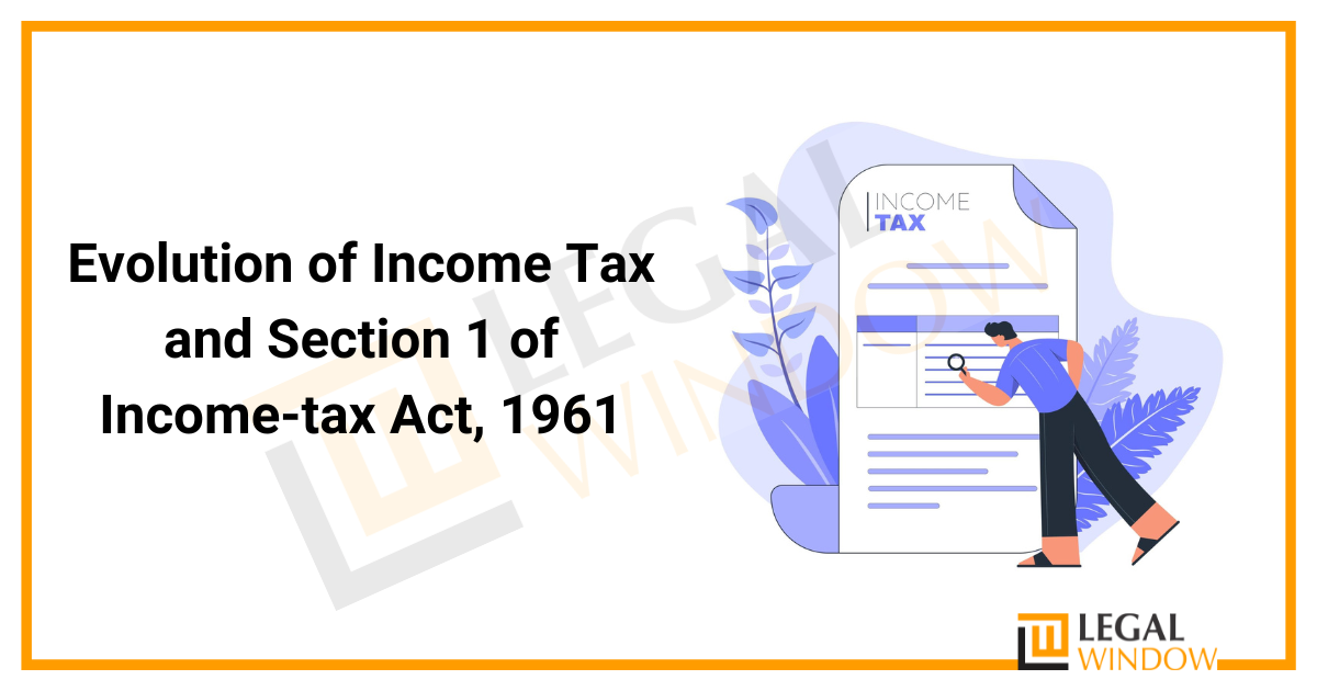 History of Income Tax in India