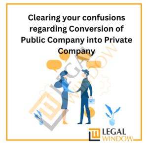 Public Company into Private Company
