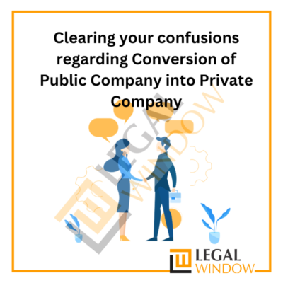 Public Company into Private Company