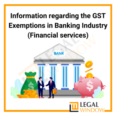 GST Exemptions in Banking Industry