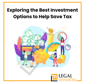 options to help save tax