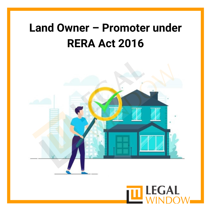 Promoter under RERA Act 2016
