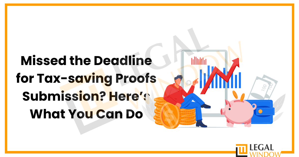 Deadlines for tax proof submission» Legal Window
