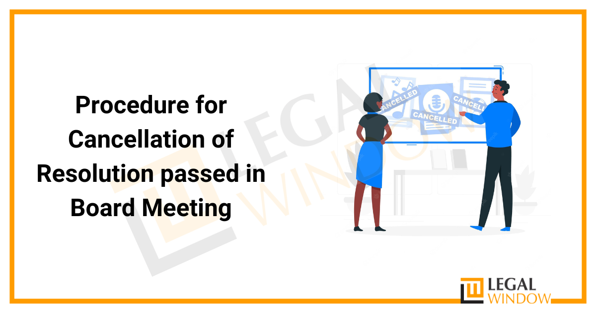 Rules and Procedures of Board of Directors Meetings