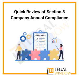 Section 8 Company Annual Compliance