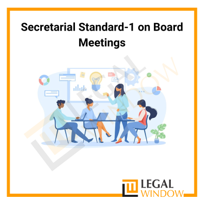 Secretarial Standard-1 on Board Meetings