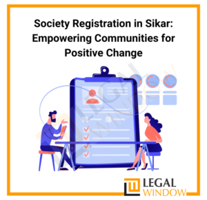 Society Registration in Sikar