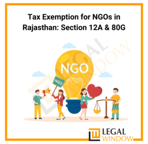 Tax Exemption for NGOs in Rajasthan