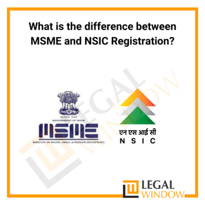 difference between MSME and NSIC Registration